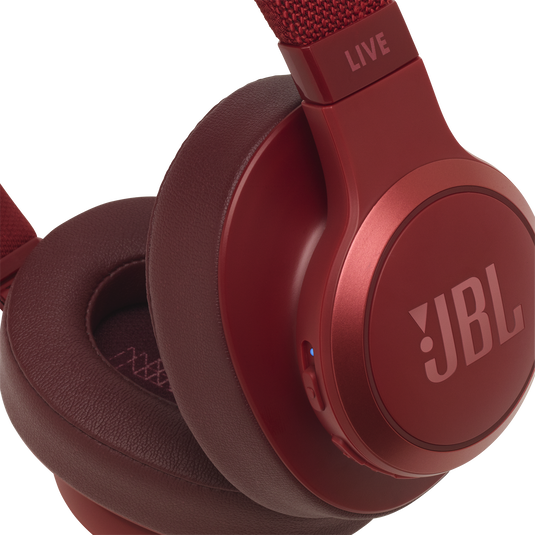 JBL LIVE 500BT - Red - Your Sound, Unplugged - Detailshot 3 image number null